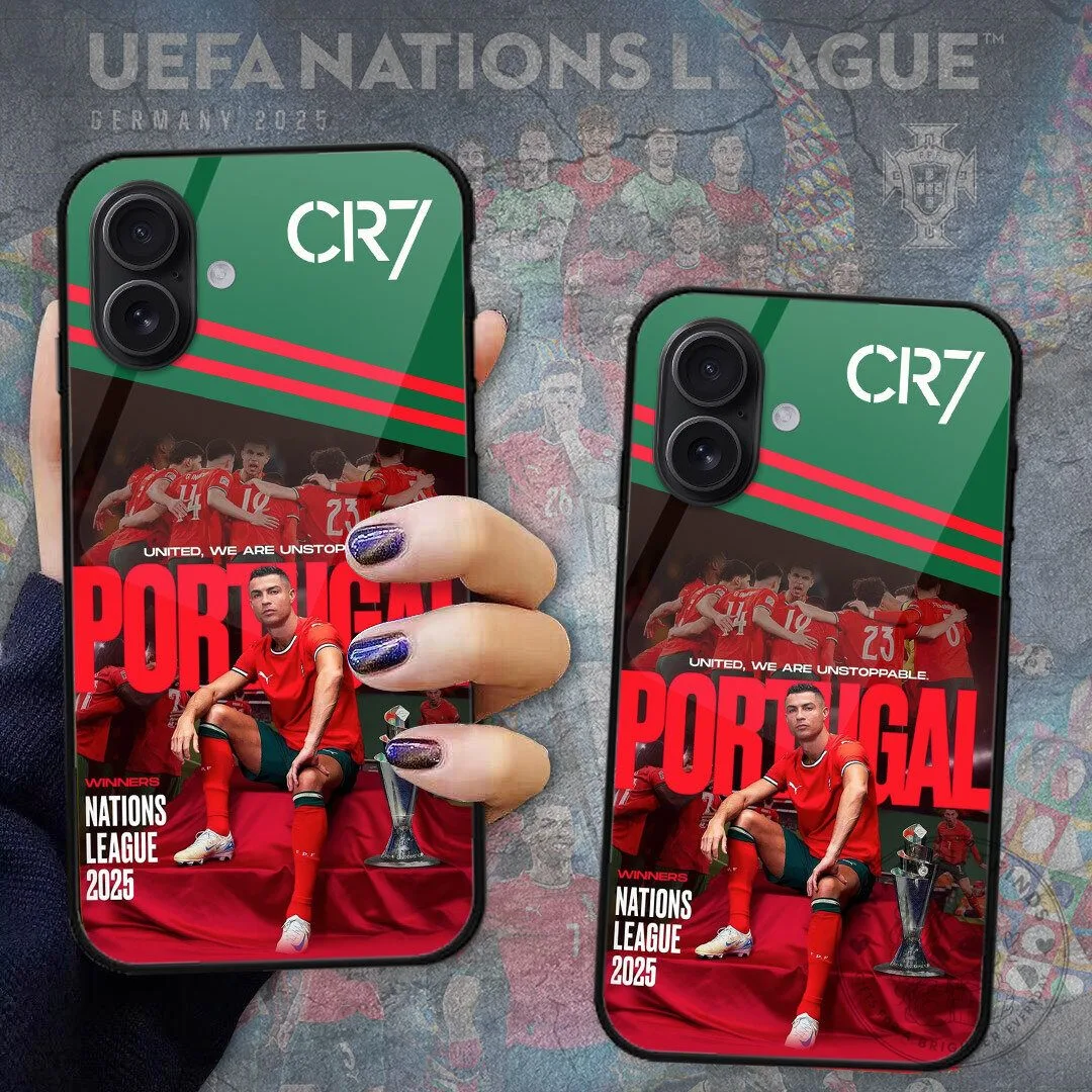Portugal National Football Team Cristiano Ronaldo CR7 UEFA Nations League Phone Case 3 Portugal National Football Team Cristiano Ronaldo CR7 UEFA Nations League Phone Case