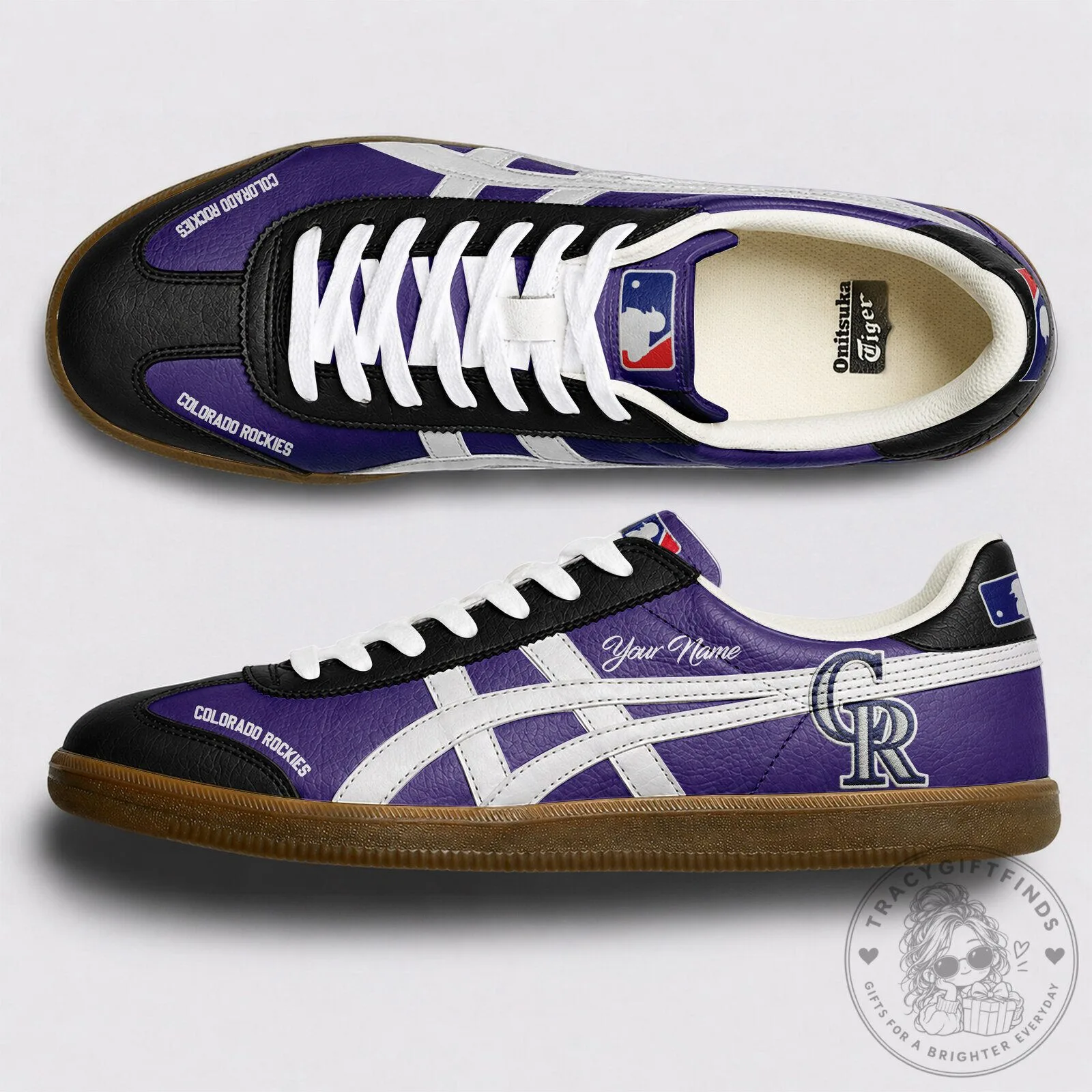 Colorado Rockies Baseball Team Custom Name Purple Shoes 2 Colorado Rockies Baseball Team Custom Name Purple Shoes