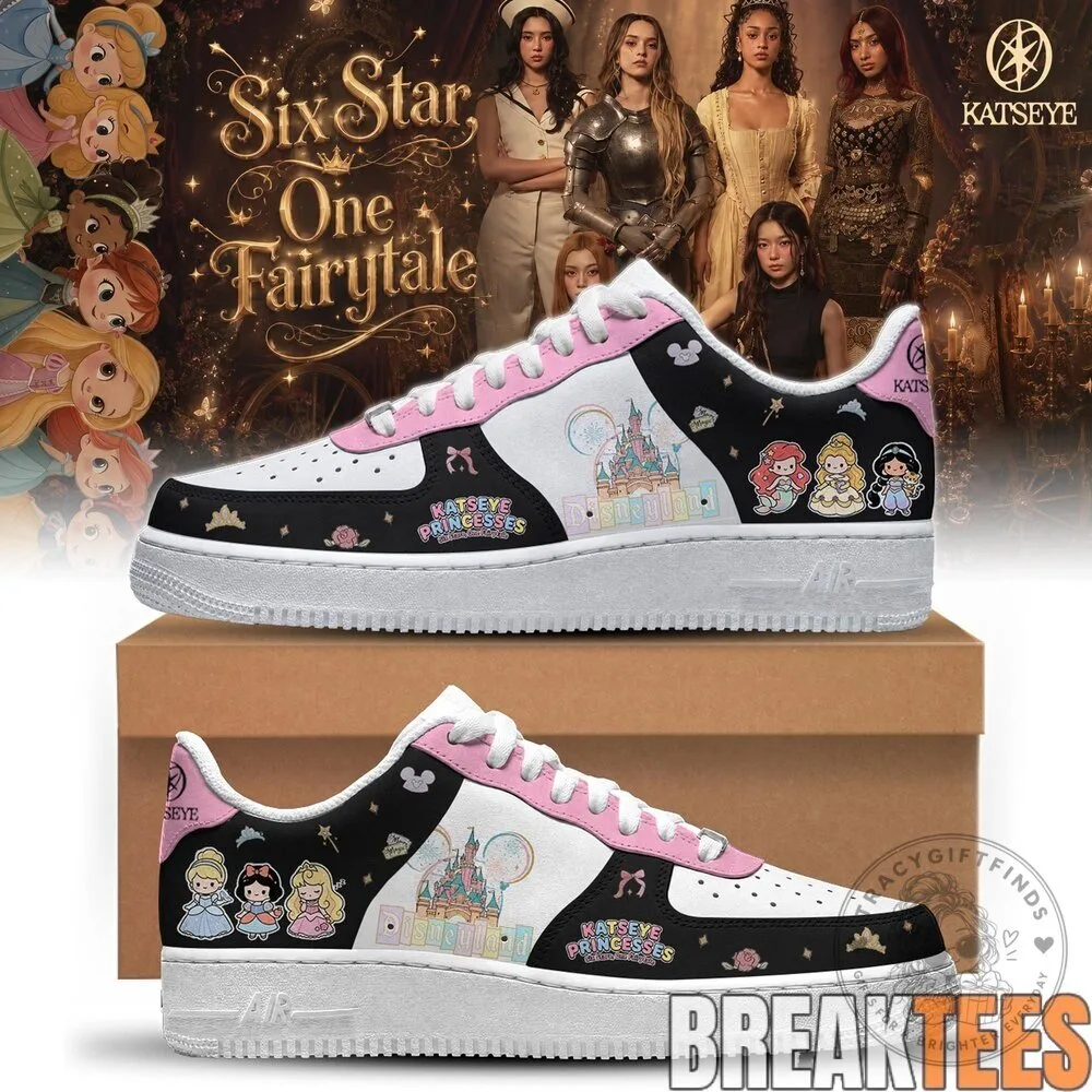 Katseye Six Star One Fairytale Princesses Custom Designed Sneakers