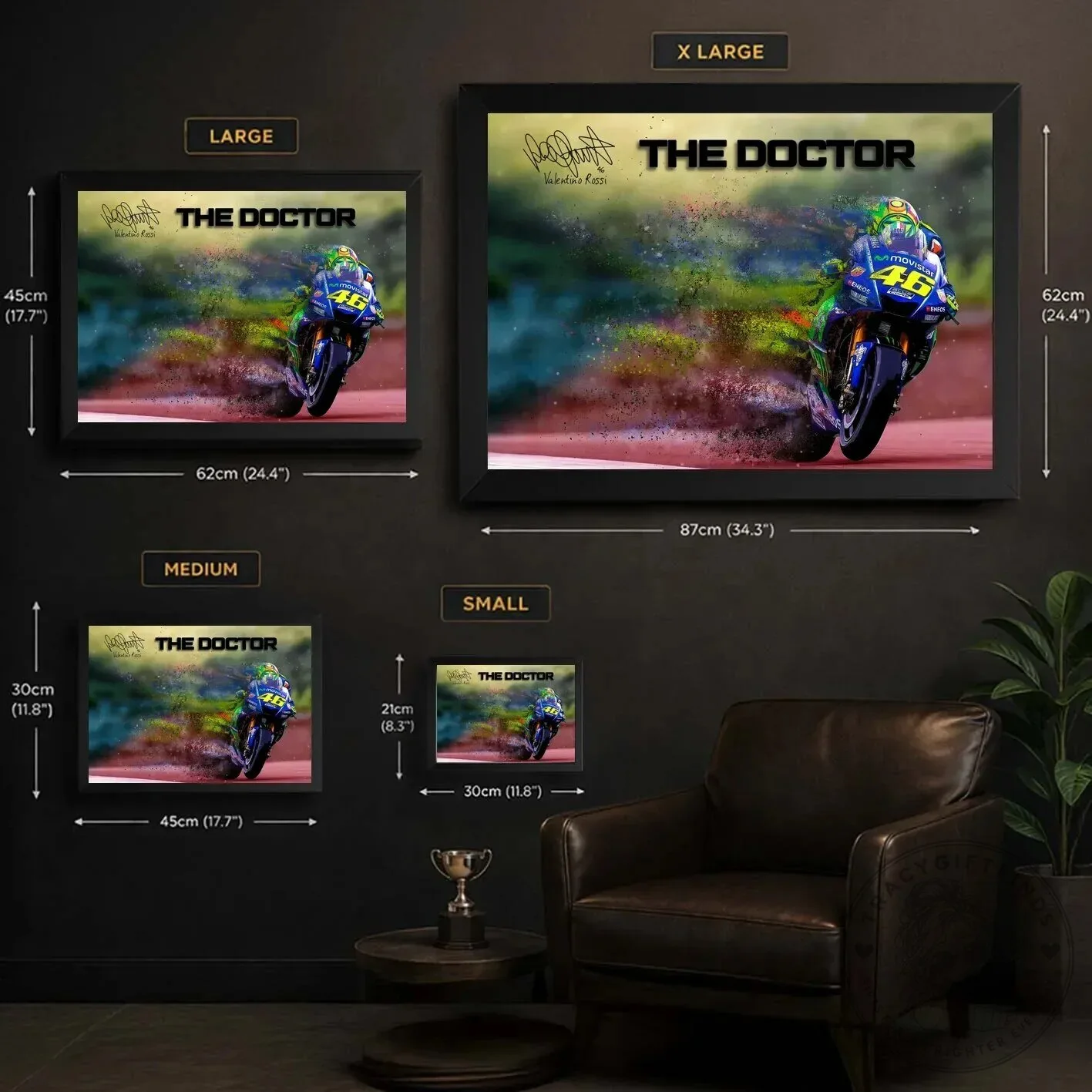 Valentino Rossi The Doctor Motorcycle Racing Wall Art Poster 14 Valentino Rossi The Doctor Motorcycle Racing Wall Art Poster