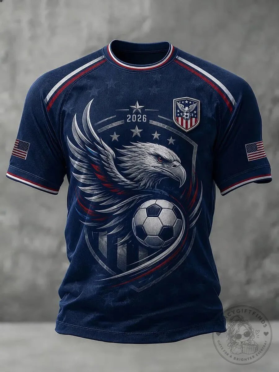 USA Soccer 2026 American Eagle Football Jersey 5 USA Soccer 2026 American Eagle Football Jersey