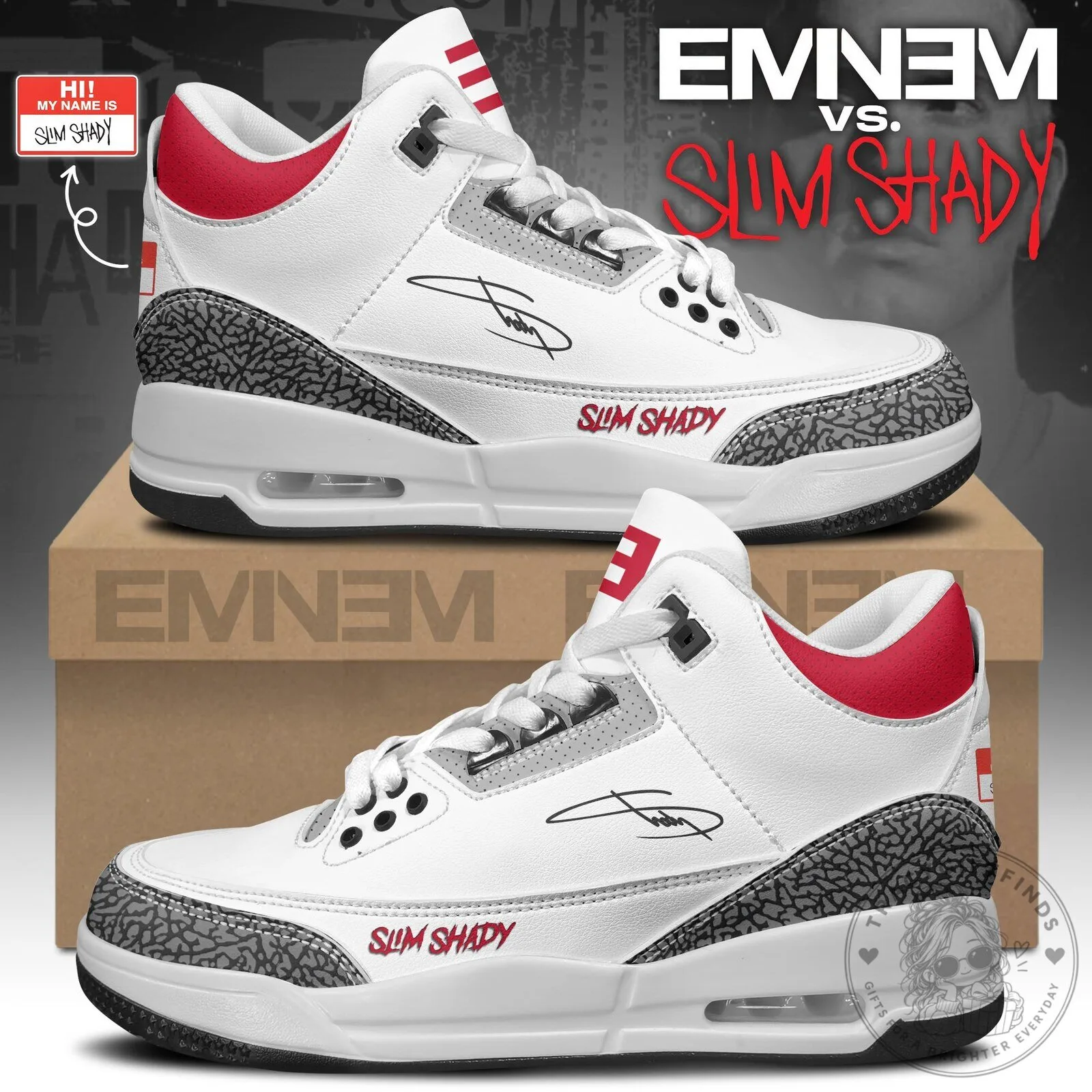 Eminem x Air Jordan 3 “Slim Shady” Limited Edition 1 Eminem x Air Jordan 3 “Slim Shady” Limited Edition
