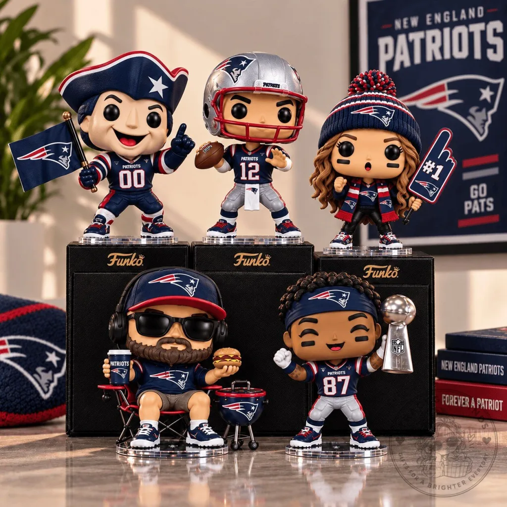 New England Patriots Funko Pop Vinyl Figure Collection New England Patriots Funko Pop Vinyl Figure Collection