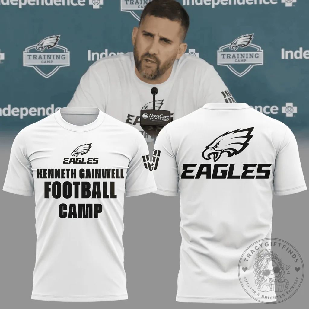 Philadelphia Football Eagles Kenneth Gainwell Training Camp T-Shirt Philadelphia Football Eagles Kenneth Gainwell Training Camp T-Shirt
