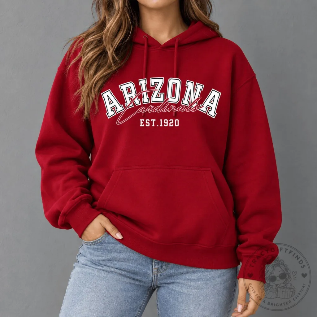 Arizona Cardinals Established 1920 National Football League Hoodie Arizona Cardinals Established 1920 National Football League Hoodie
