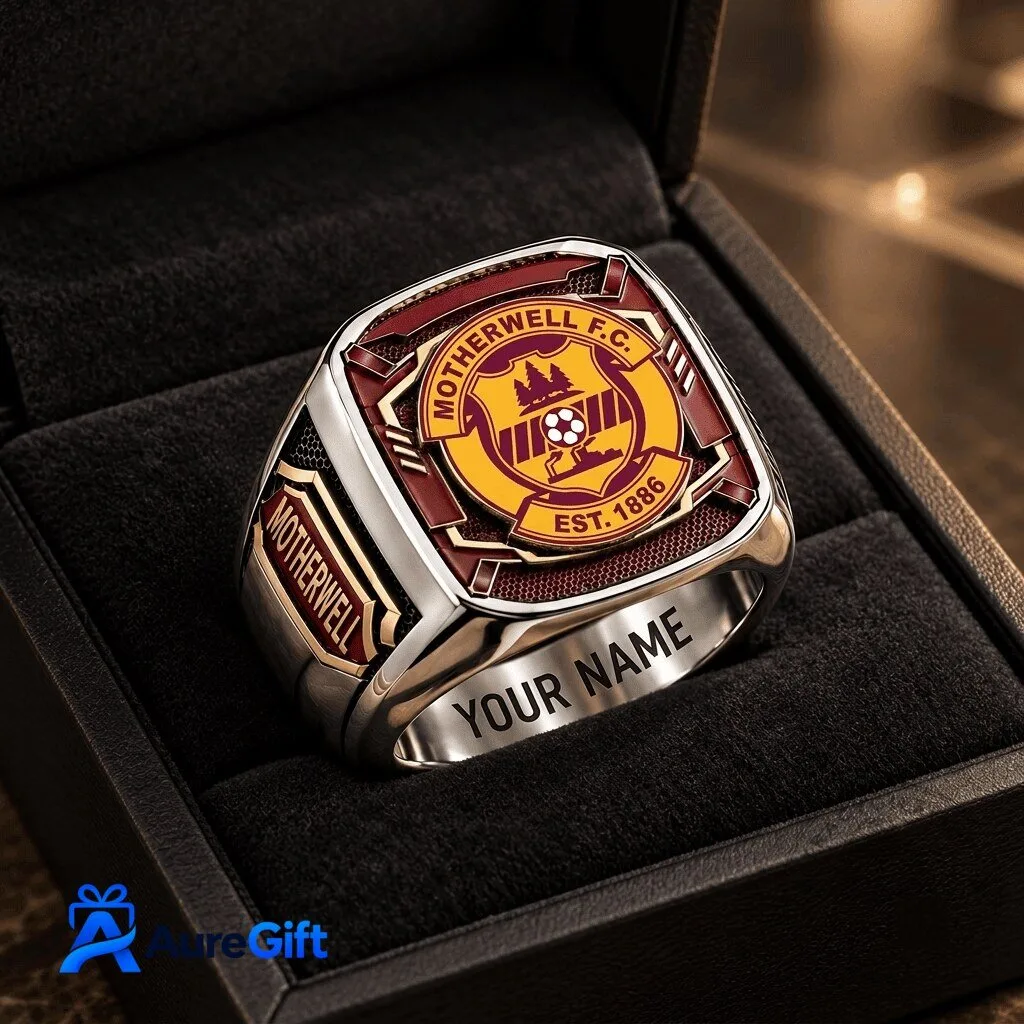Motherwell Football Club Scottish Premiership Fan Ring