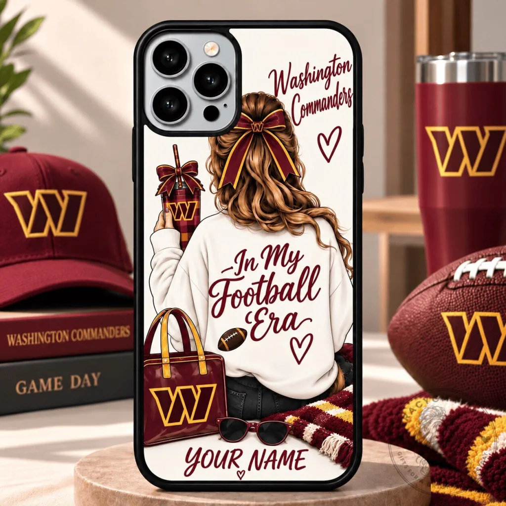 Washington Commanders In My Football Era Personalized Phone Case Washington Commanders In My Football Era Personalized Phone Case
