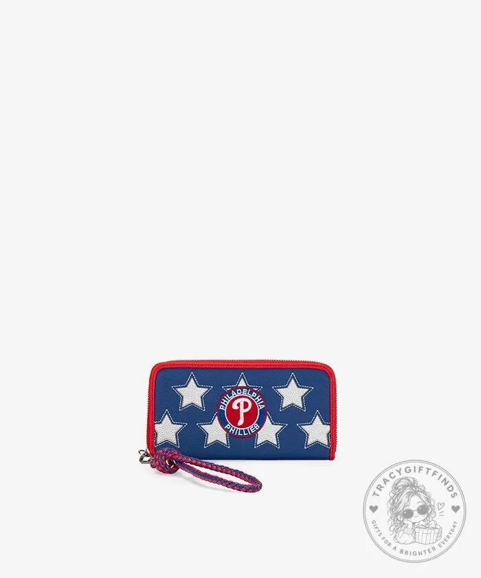 Philadelphia Phillies Americana Star Zip Wallet 16 Philadelphia Phillies Americana Star Zip Wallet