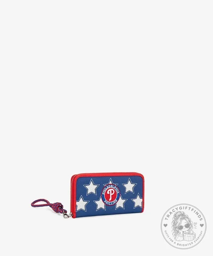 Philadelphia Phillies Americana Star Zip Wallet 18 Philadelphia Phillies Americana Star Zip Wallet