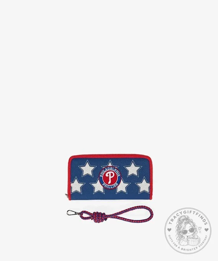 Philadelphia Phillies Americana Star Zip Wallet 21 Philadelphia Phillies Americana Star Zip Wallet