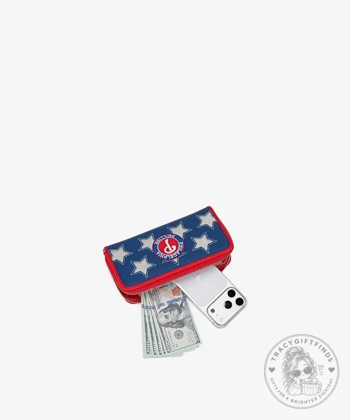 Philadelphia Phillies Americana Star Zip Wallet 25 Philadelphia Phillies Americana Star Zip Wallet