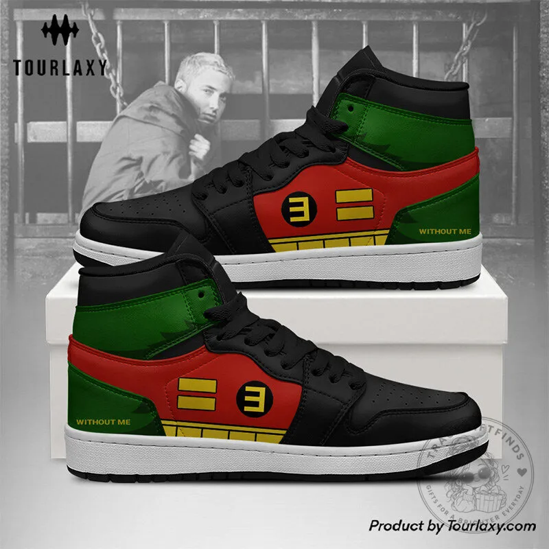 Eminem Without Me Song Lyrics High Top Sneakers 4 Eminem Without Me Song Lyrics High Top Sneakers
