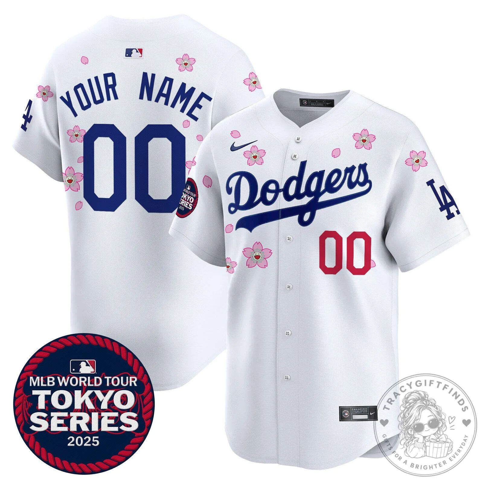 Dodgers Tokyo Series 2025 Baseball Jersey Custom Stitched 14 Dodgers Tokyo Series 2025 Baseball Jersey Custom Stitched
