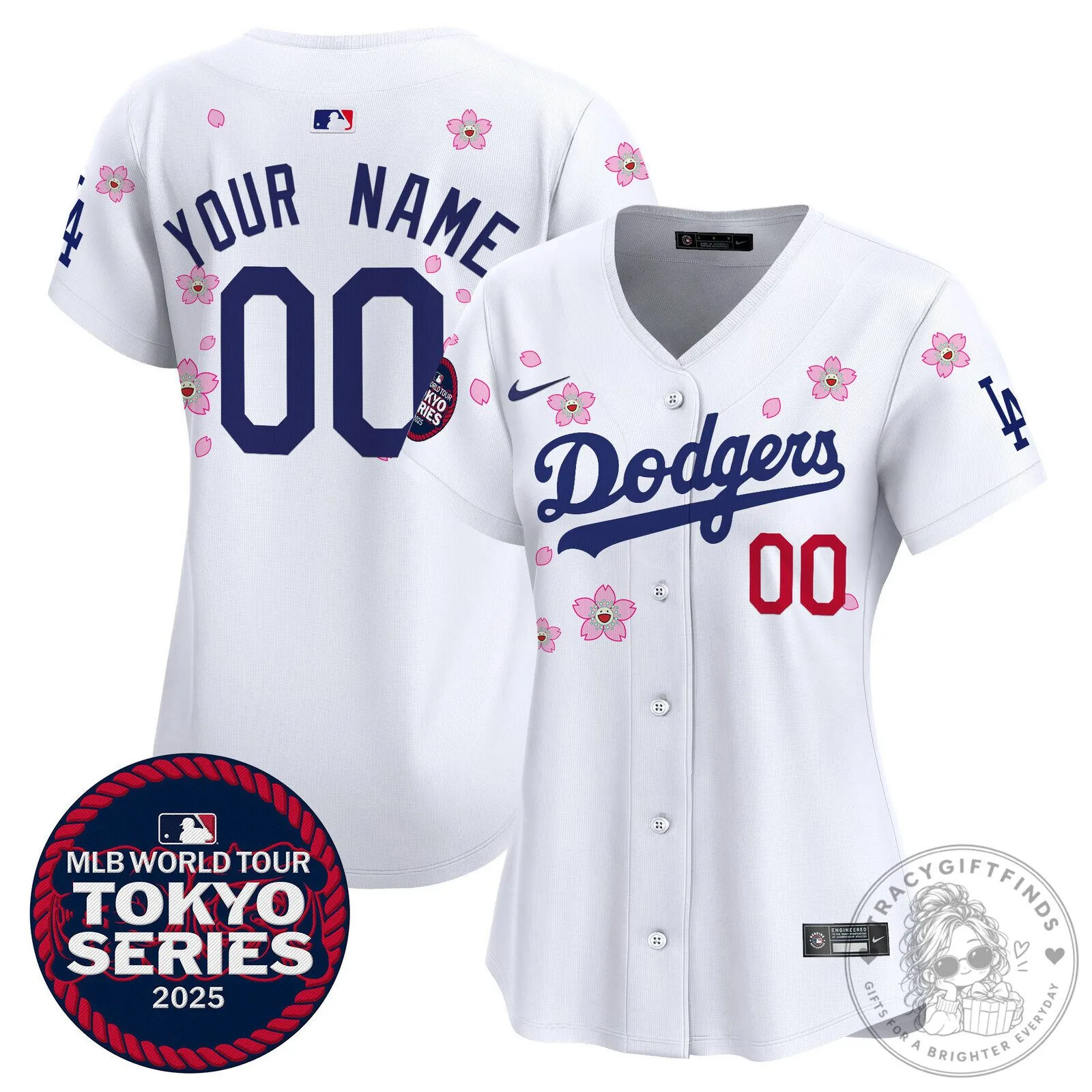Dodgers Tokyo Series 2025 Baseball Jersey Custom Stitched 19 Dodgers Tokyo Series 2025 Baseball Jersey Custom Stitched