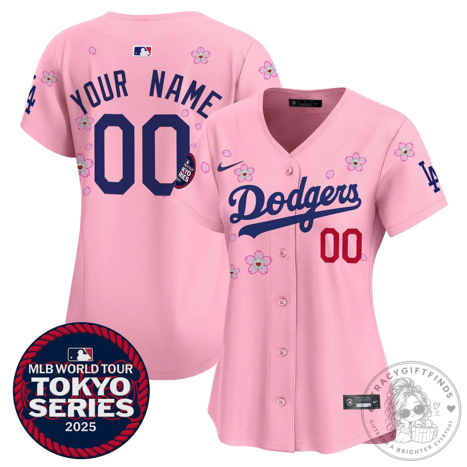 Dodgers Tokyo Series 2025 Baseball Jersey Custom Stitched 21 Dodgers Tokyo Series 2025 Baseball Jersey Custom Stitched