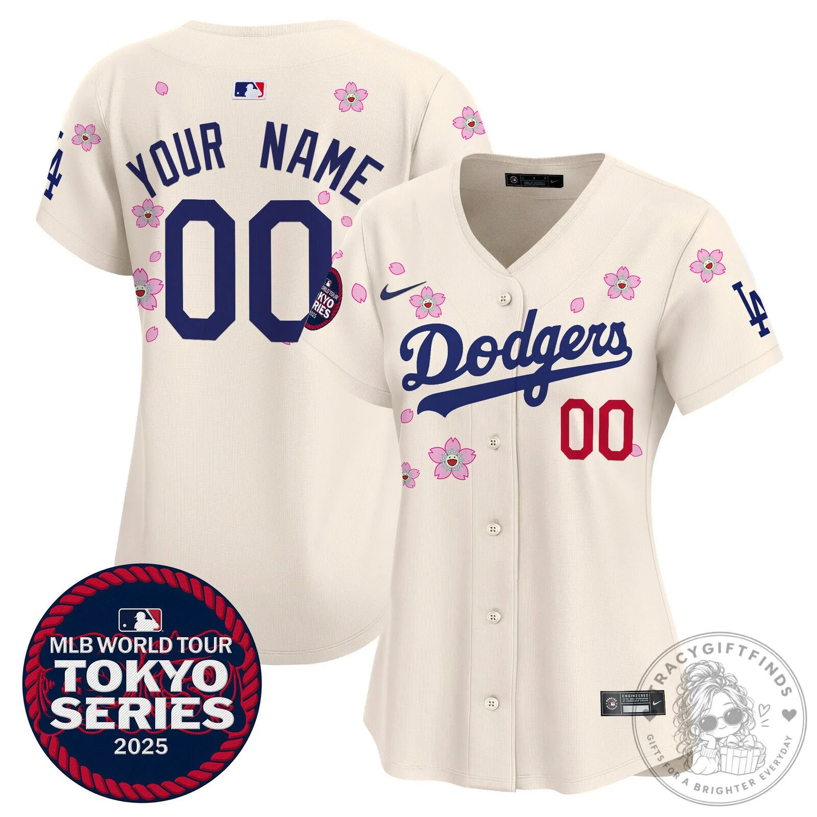 Dodgers Tokyo Series 2025 Baseball Jersey Custom Stitched 23 Dodgers Tokyo Series 2025 Baseball Jersey Custom Stitched