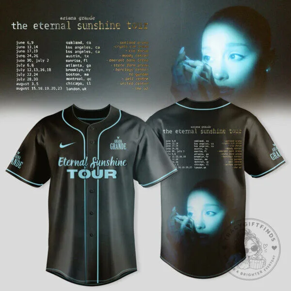 Ariana Grande The Eternal Sunshine Tour Baseball Jersey