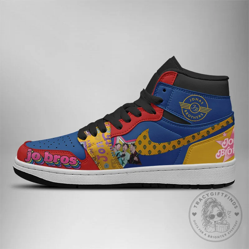 Jonas Brothers Band Music Fan High Top Sneakers 8 Jonas Brothers Band Music Fan High Top Sneakers