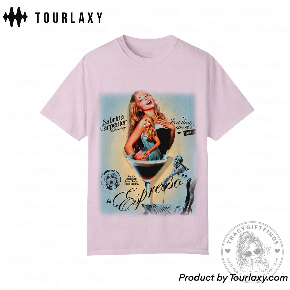 Sabrina Carpenter Espresso Music Video Inspired T-Shirt 9 Sabrina Carpenter Espresso Music Video Inspired T-Shirt