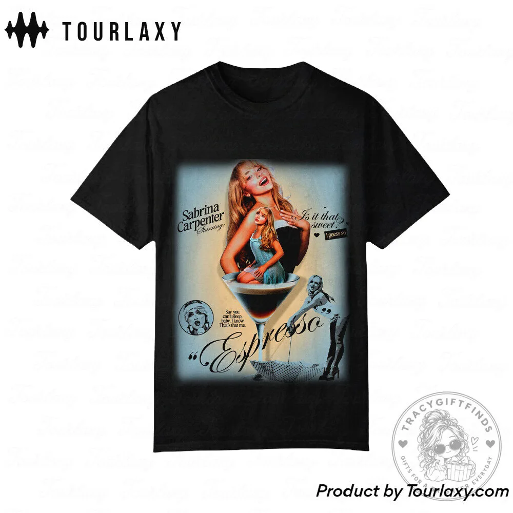 Sabrina Carpenter Espresso Music Video Inspired T-Shirt 10 Sabrina Carpenter Espresso Music Video Inspired T-Shirt