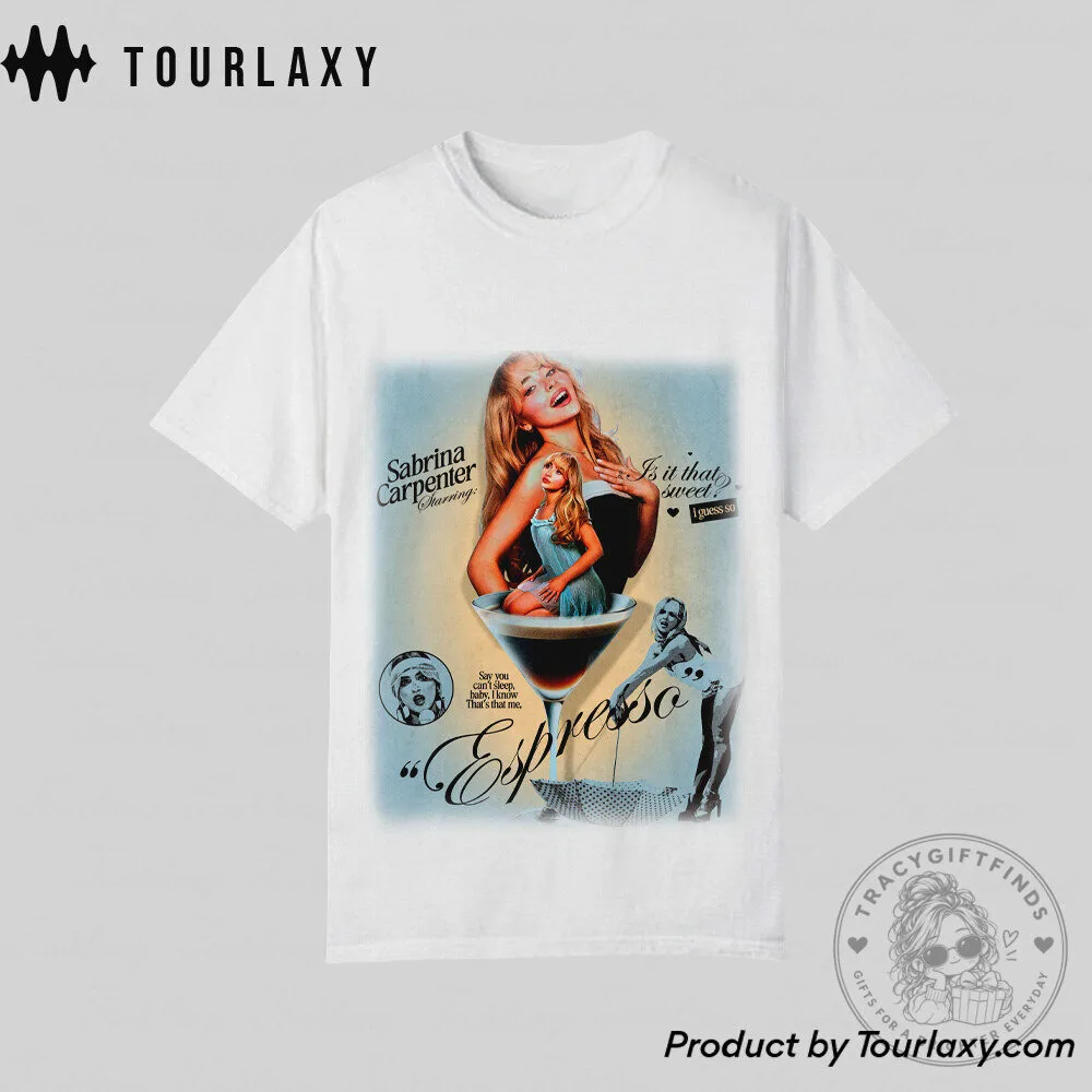 Sabrina Carpenter Espresso Music Video Inspired T-Shirt 11 Sabrina Carpenter Espresso Music Video Inspired T-Shirt