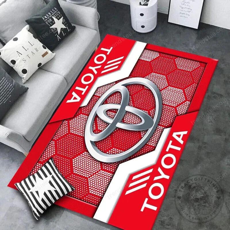 Toyota Car Logo Welcome Personalized Gray Doormat 13 Toyota Car Logo Welcome Personalized Gray Doormat