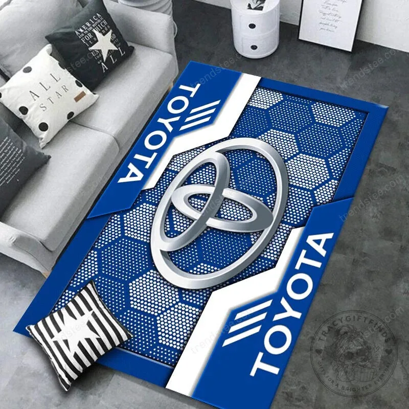 Toyota Car Logo Welcome Personalized Gray Doormat 14 Toyota Car Logo Welcome Personalized Gray Doormat
