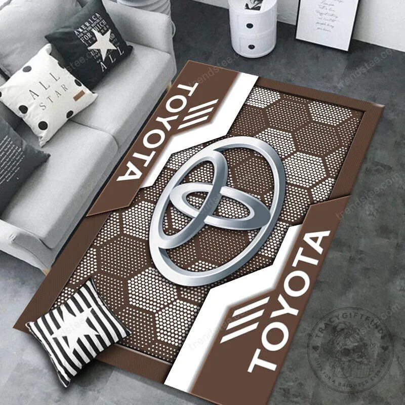 Toyota Car Logo Welcome Personalized Gray Doormat 15 Toyota Car Logo Welcome Personalized Gray Doormat