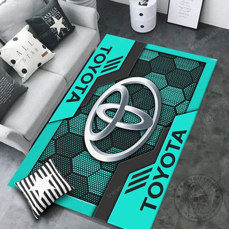 Toyota Car Logo Welcome Personalized Gray Doormat 16 Toyota Car Logo Welcome Personalized Gray Doormat