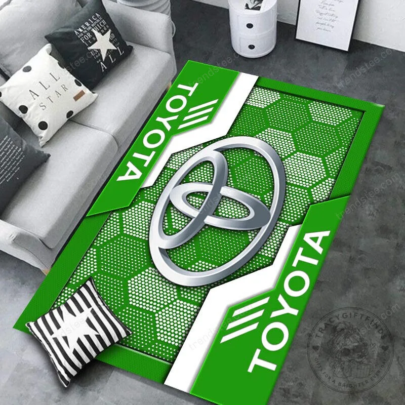 Toyota Car Logo Welcome Personalized Gray Doormat 17 Toyota Car Logo Welcome Personalized Gray Doormat