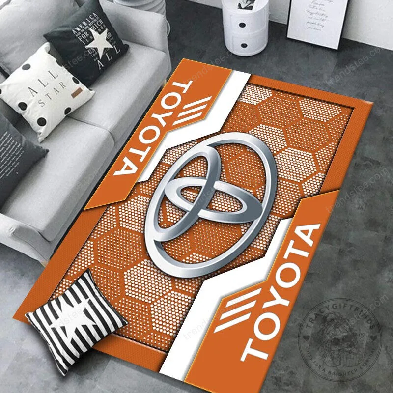 Toyota Car Logo Welcome Personalized Gray Doormat 18 Toyota Car Logo Welcome Personalized Gray Doormat