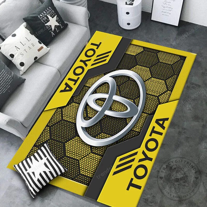 Toyota Car Logo Welcome Personalized Gray Doormat 19 Toyota Car Logo Welcome Personalized Gray Doormat