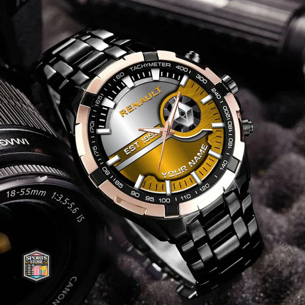 Personalized Renault Car Logo Custom Name Elegant Fashion Design Watch 12 Personalized Renault Car Logo Custom Name Elegant Fashion Design Watch
