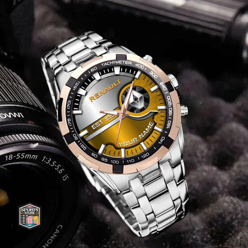 Personalized Renault Car Logo Custom Name Elegant Fashion Design Watch 15 Personalized Renault Car Logo Custom Name Elegant Fashion Design Watch