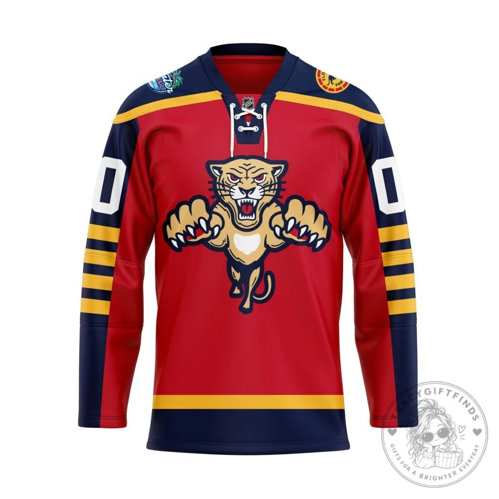 Florida Panthers Personalized Winter Classic Hockey Jersey