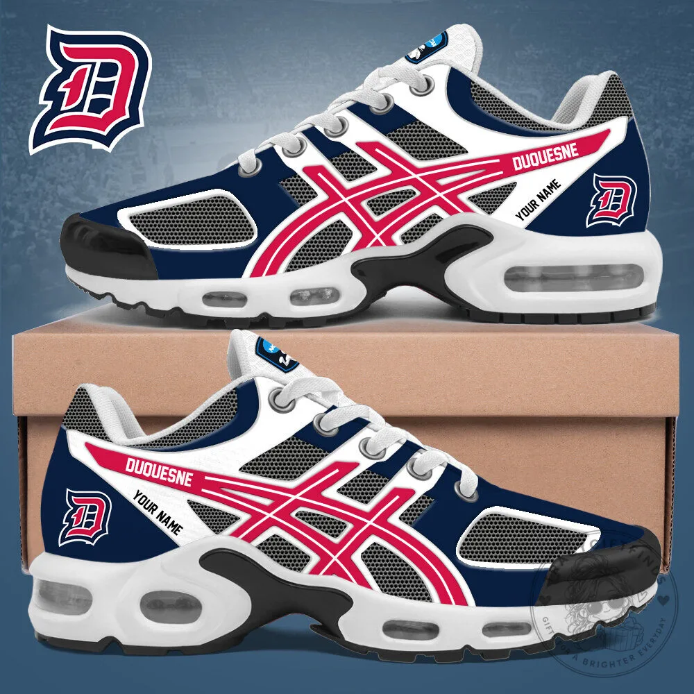 Duquesne Dukes NCAA Personalized Air Max Plus Sneakers Running Shoes