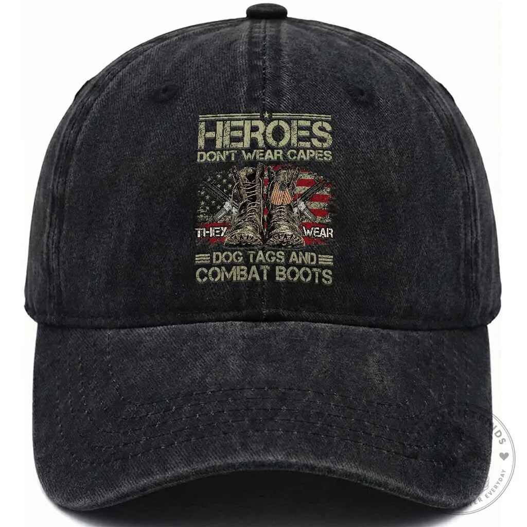 Combat Boots and Dog Tags: The Baseball Cap for Heroes Without Capes
